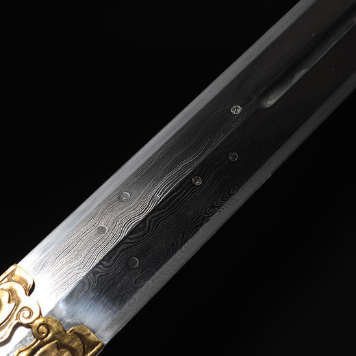 牡丹清龙泉 沈广隆剑铺龙泉沈广隆宝剑手工剑仿古剑传统收藏剑 sgl-3002 未开刃 商品图4