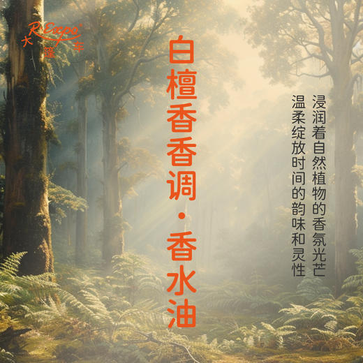 白檀香香调香水油 植物精油香氛 适用护体香 护手油 润发丝 大篷车精油 商品图1