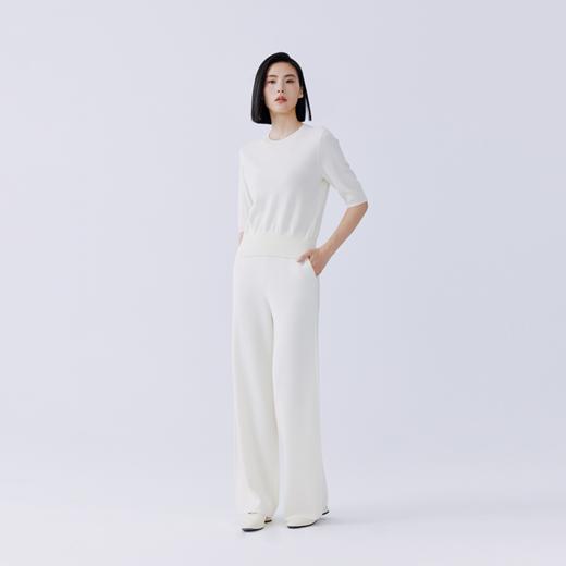 东黎 • 山羊绒女士秋季圆领套衫 4843 商品图3