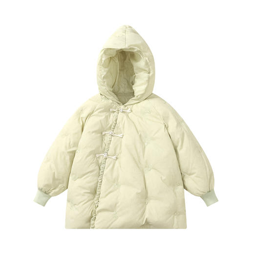 笛莎女童羽绒服2024冬季新款儿童中长款羽绒服 商品图4