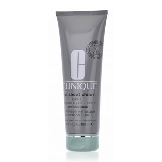 【预售 急单慎拍】Clinique/倩碧毛孔净彻竹炭面膜100ml磨砂二合一排浊控油清洁 商品图0