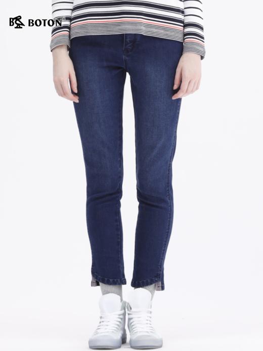 波顿紧身牛仔裤女士春秋季显瘦微弹力时尚高端长裤子LE218319 商品图1