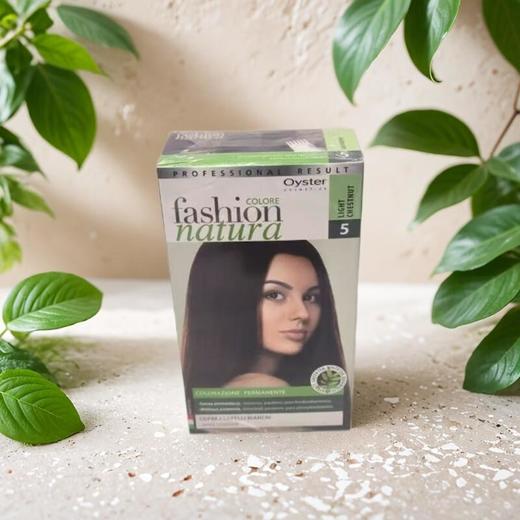 欧丝特染发膏 5栗棕色 染发膏60ml乳60ml+精1/瓶 商品图0