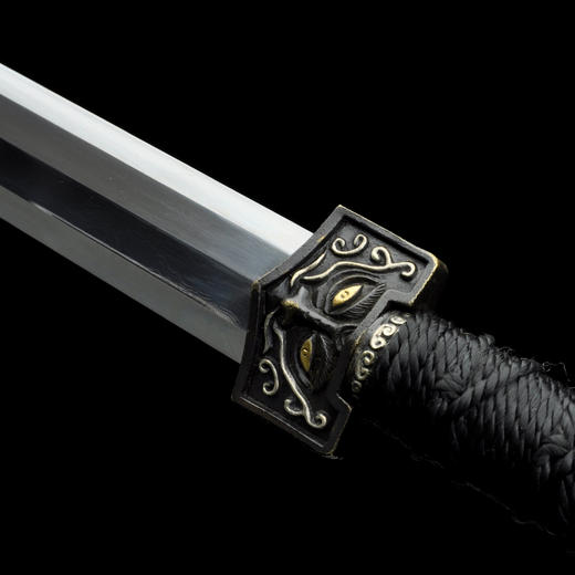 脸谱汉剑八面刃 沈广隆剑铺 龙泉沈广隆宝剑传统剑礼品剑收藏剑 sgl-6018 未开刃 商品图4