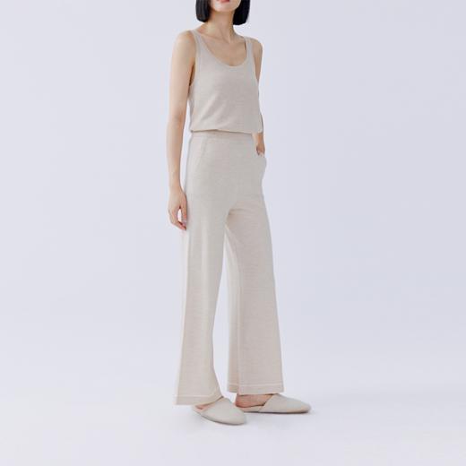东黎 • 精纺山羊绒 女士阔腿裤  4701 商品图3