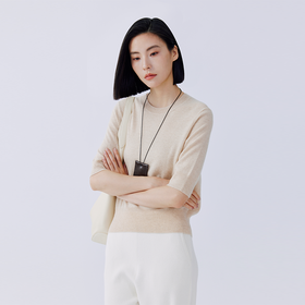 东黎 • 山羊绒女士秋季圆领套衫 4843