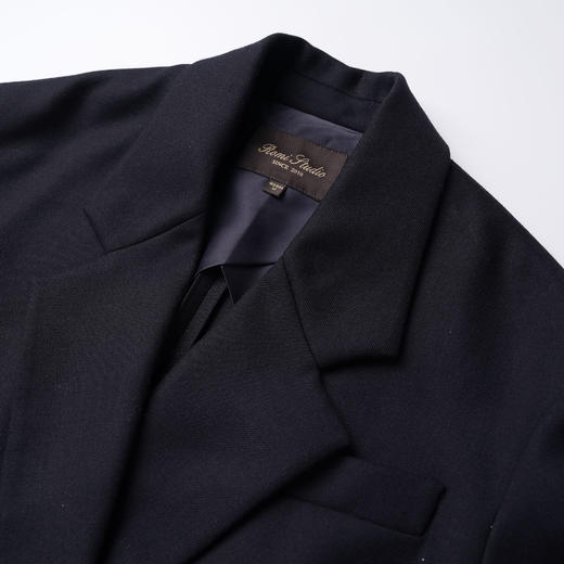 ROMI STUDIO “率性自我” 羊毛混纺肤感廓形H直身西装外套431W8042 商品图2