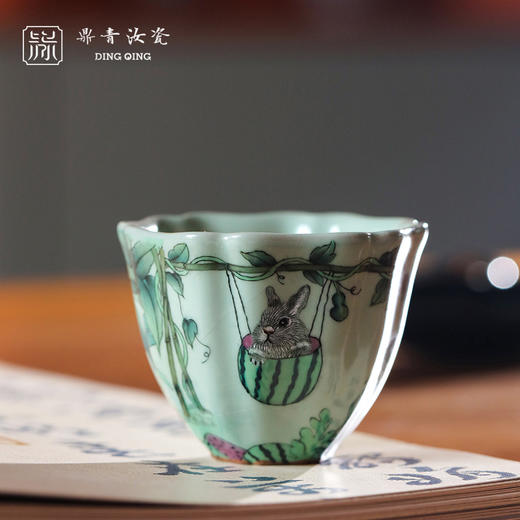 问鼎鼎青系列冰棱杯（兔子西瓜） 商品图4