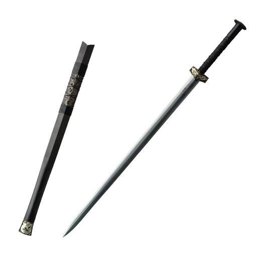 壁虎八面汉剑 龙泉沈广隆宝剑龙泉汉剑龙泉汉剑宝剑传统收藏剑 sgl-6003 未开刃 商品图6