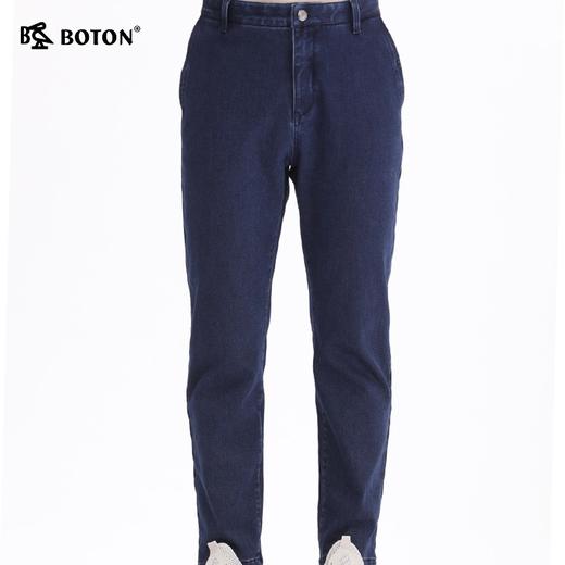波顿牛仔裤男秋冬百搭显瘦宽松牛仔长裤ME210319 商品图5