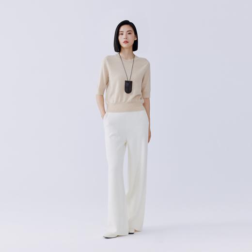 东黎 • 山羊绒女士秋季圆领套衫 4843 商品图2