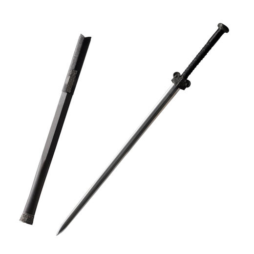 铁装汉剑牛头纹 八面汉剑 汉剑 大汉剑沈广隆剑铺龙泉汉剑宝剑 传统剑 sgl-6006 未开刃 商品图6