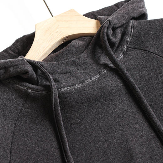 德绒膨体抑菌柔软亲肤连帽打底衫女 A10310 商品图2