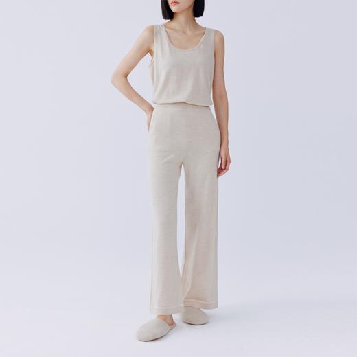 东黎 • 精纺山羊绒 女士阔腿裤  4701 商品图1
