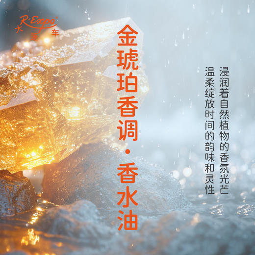 金琥珀香调香水油 植物精油香氛 适用护体香 护手油 润发丝 大篷车精油 商品图2