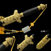 镀金含光剑 龙泉沈广隆宝剑 镇宅宝剑 龙泉沈广隆剑传统剑收藏宝剑 sgl-3009未开刃 商品缩略图3