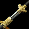 镀金含光剑 龙泉沈广隆宝剑 镇宅宝剑 龙泉沈广隆剑传统剑收藏宝剑 sgl-3009未开刃 商品缩略图5