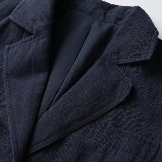 ROMI STUDIO “汉麻甄选” 汉麻棉混纺麻结肌理感西装外套 431W9154 商品图2