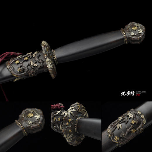 三友剑 沈广隆宝剑龙泉沈广隆宝剑仿古剑龙泉剑传统剑礼品收藏剑 sgl-3062 未开刃 商品图3