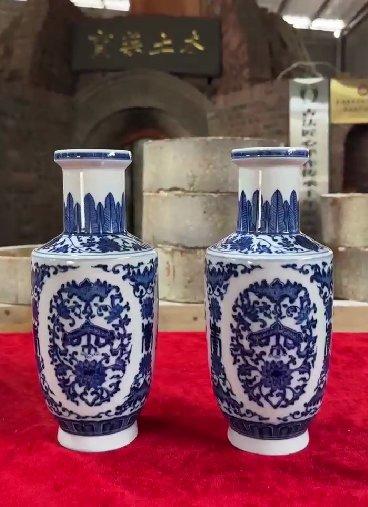 福寿双全如意爆竹瓶 商品图0