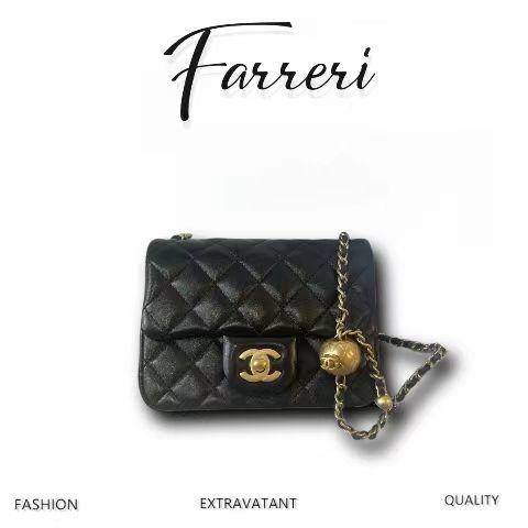 香奶奶 23C金属球方胖子 正品皮 黑色 （23C） 商品图0