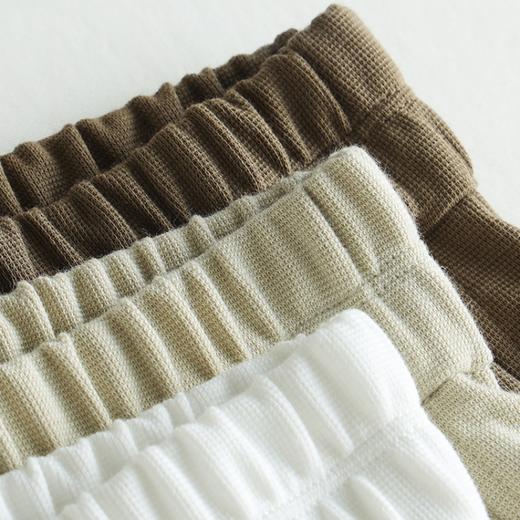 新款宽松阔腿高腰显瘦垂感休闲慵懒女士夏季通勤风八分弯刀裤 880045 商品图4