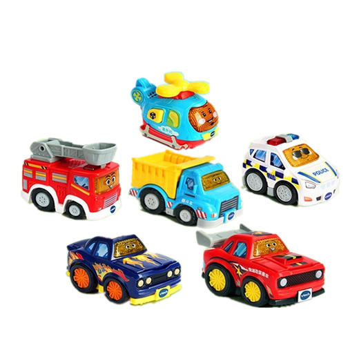 伟易达轨道小汽车音乐警车消防飞机1-3岁宝宝玩具男女孩耐摔礼物 1-5岁 商品图0