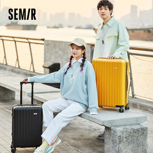 【24寸】森马旅行箱轻音耐用登机箱学生密码箱万向轮男拉杆箱行李箱女 商品图1
