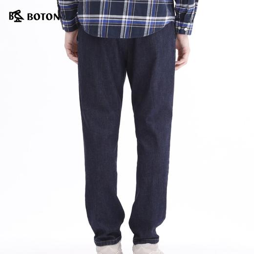 波顿牛仔裤男秋冬百搭显瘦宽松牛仔长裤ME210319 商品图2