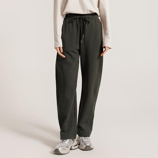 新款百搭休闲运动裤美式小个子显瘦宽松版卫裤 880015 预售15天 商品图0