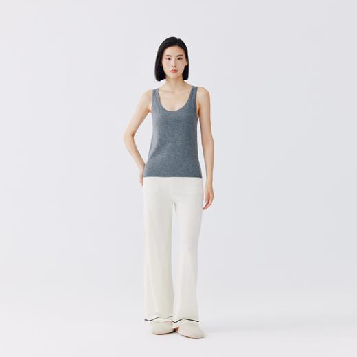 东黎 •山羊绒女士夏季精纺舒适百搭背心 4710 商品图5