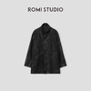 ROMI STUDIO“棕标甄选”英国轻涂油蜡绵羊皮肌理纹路皮衣 431PS016【微瑕】 商品缩略图0