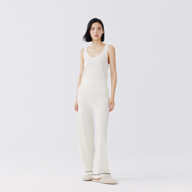 东黎 •山羊绒女士夏季精纺舒适百搭背心 4710