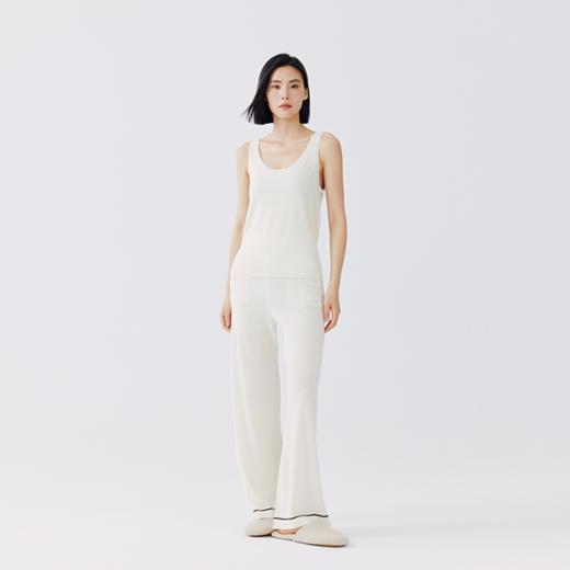 东黎 •山羊绒女士夏季精纺舒适百搭背心 4710 商品图0