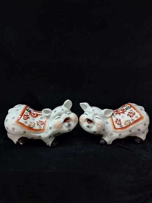 俏皮对猪 商品图0