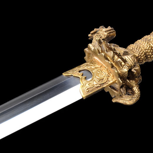 九归剑 龙泉沈广隆宝剑 龙泉沈广隆刀剑 传统剑礼品剑装饰收藏剑 未开刃 商品图5