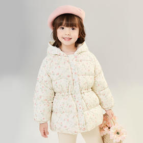 笛莎女童羽绒服2024冬季新款宝宝款羽绒服