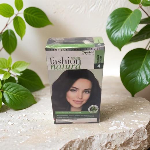 欧丝特染发膏 4棕黑色 染发膏60ml乳60ml+精1/瓶 商品图0