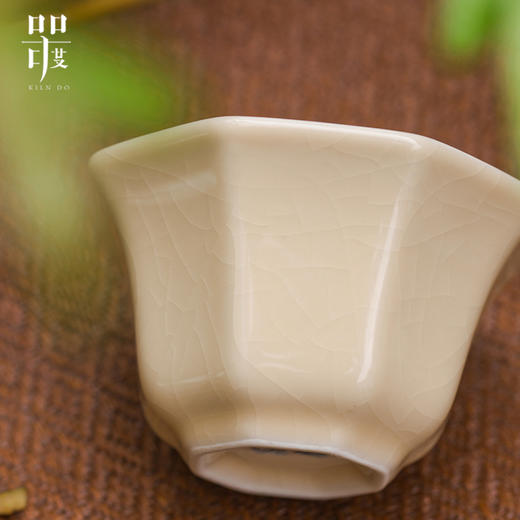 问鼎器度汝窑八方杯 商品图3
