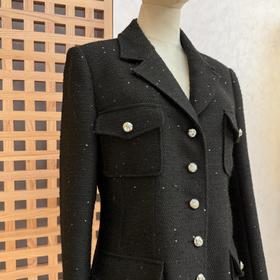 火桐hooton高定系列 璀璨星河闪片西装V1355