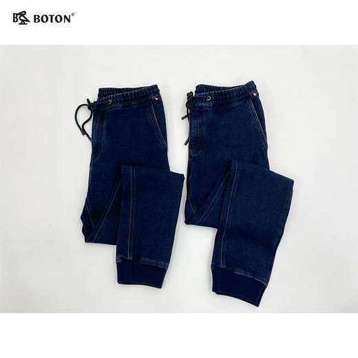 【第2件半价！尾货清仓不退换】波顿男士斜袋牛仔裤(慢跑裤）ME185518 商品图1