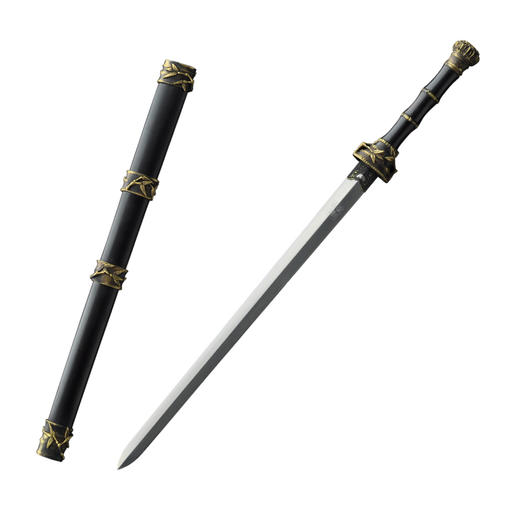 竹剑 沈广隆剑铺 龙泉沈广隆宝剑镇宅宝剑龙泉沈广隆剑传统剑 sgl-3088未开刃 商品图5