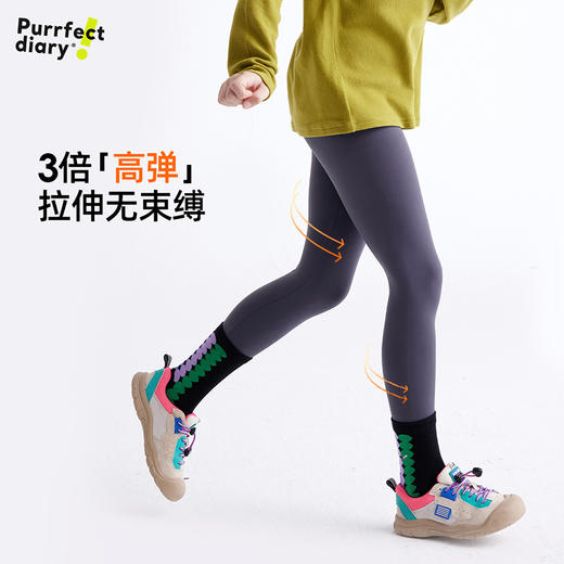 【高弹透气】儿童印花运动打底裤PQK2324 商品图2