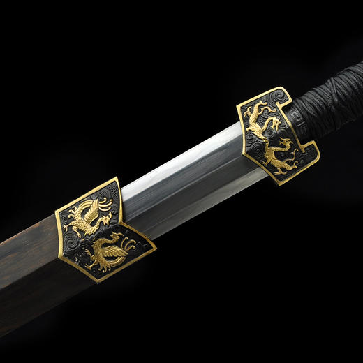 四兽汉剑 八面汉剑汉剑沈广隆剑铺龙泉汉剑宝剑传统剑收藏剑 sgl-6007 未开刃 商品图4