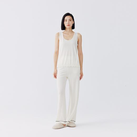 东黎 •山羊绒女士春秋精纺打底背心 4702 商品图1