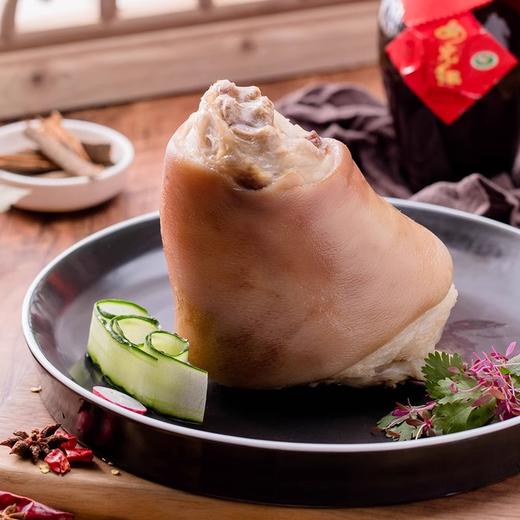 丁义兴咸蹄髈650g咸猪蹄肘子猪肉真空熟食即食腌肉上海年货礼盒 商品图2