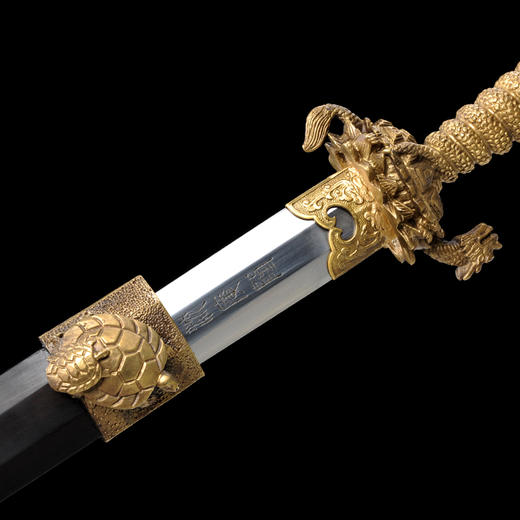 九归剑 龙泉沈广隆宝剑 龙泉沈广隆刀剑 传统剑礼品剑装饰收藏剑 未开刃 商品图4