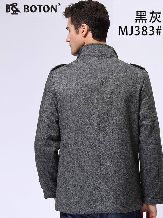 【第2件半价！尾货清仓不退换】波顿羊绒毛呢大衣秋冬男呢子外套MJ383 商品图1