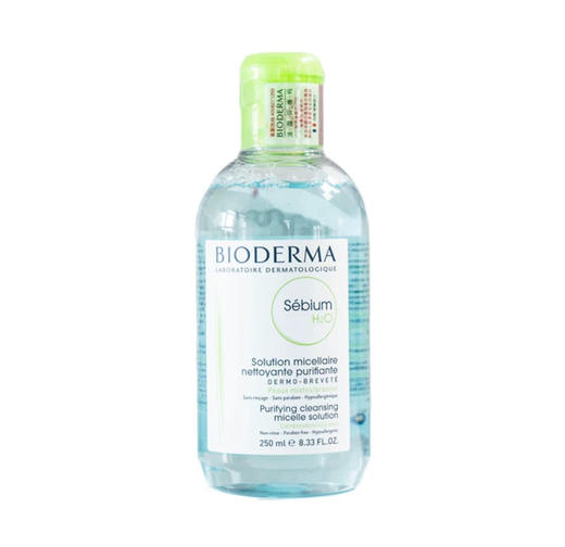 法国Bioderma贝德玛卸妆水-250ML(粉色/绿色) 商品图1