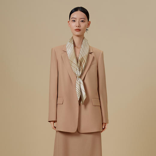 万事利“浮光初临”88厘米双面印花大方巾 商品图0